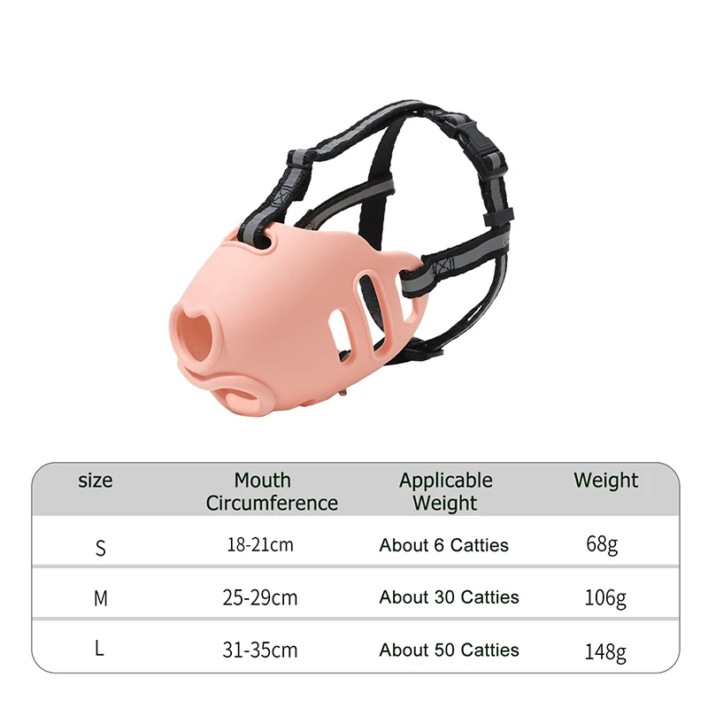 Pet Dog Mouth Cover Soft Silicone Mouth Mask Small Medium Dogs Breathable Stop Barking Biting Chewing Cover Dog Mouth Supplies - Image 6