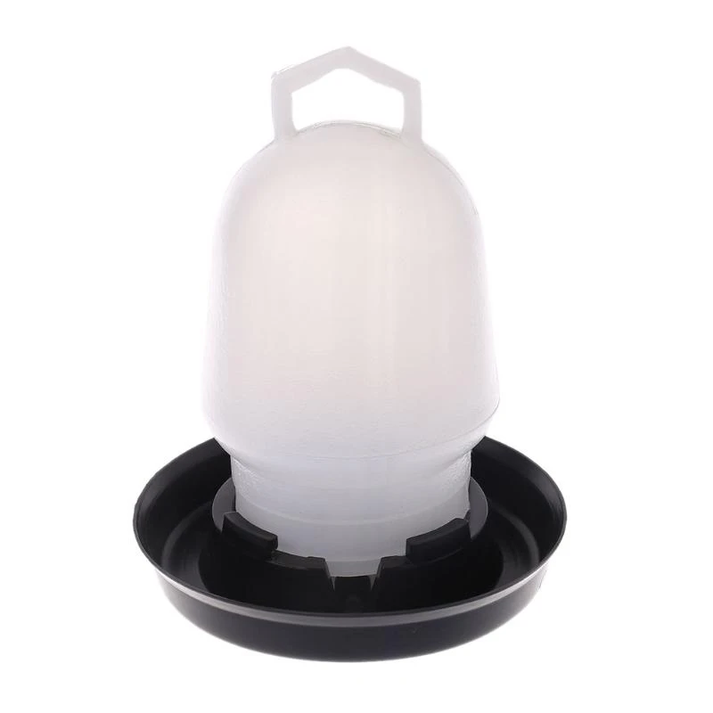 H7BF Chick Waterer Cup with handle Capacity 0.5 L Chicken Water Feeder Pet Supplies