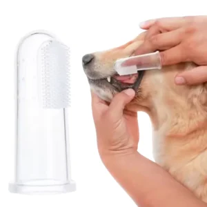 1Pcs Pet Silicone Finger Cover Toothbrush Cat and Dog Brushing Tool Pet Teeth and Oral Cleaning Product Pet Supplies Accessories